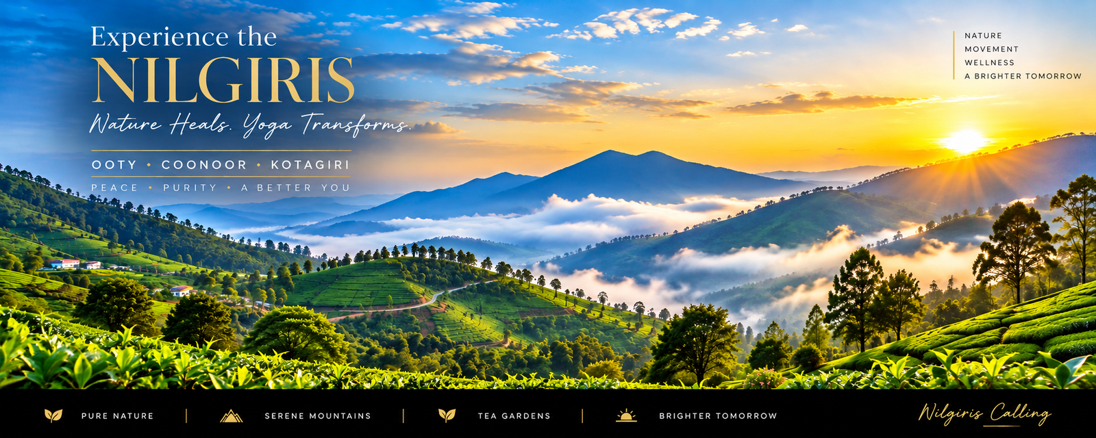 Experience the Nilgiris — Ooty Coonoor Kotagiri mountain landscape